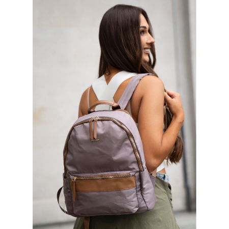 Rucsac de damă cu două compartimente din poliester - Peterson PTR-PTN JN-11-0160 BEIGE [4]
