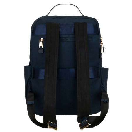 Rucsac de damă din nylon bleumarin cu mâner pentru prindere la valiză - Peterson PTR-PTN JN-09-0054 NAVY [7]