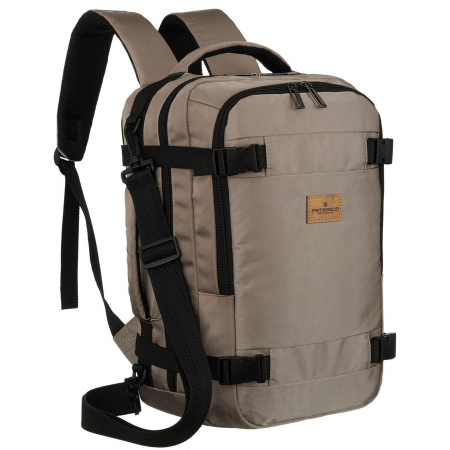  Backpacks - Rucsac de călătorie gri cu două compartimente și bretele de umăr respirabile - Peterson PTR-PTN BIELIK-6521 L.GR