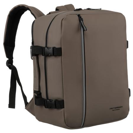 Import - Rucsac de voiaj gri cu curele de compresie laterale - Peterson PTR-PTN SKYLINE-8671 GRA