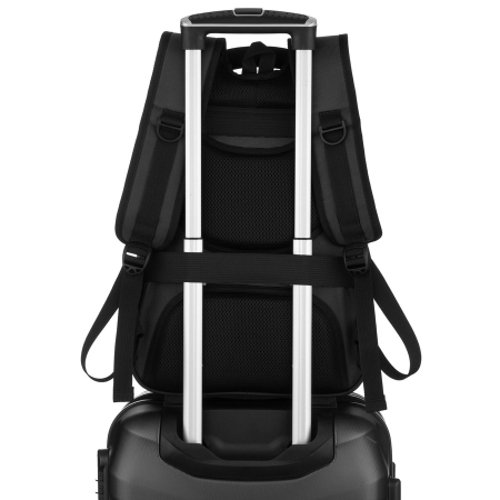 Rucsac negru de călătorie cu compartiment pentru laptop - Rovicky PTR-R-PTY-06-2102 BLACK [7]