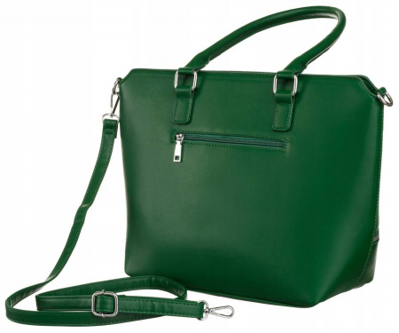 Geanta shopper de dama eleganta din piele ecologica cu curea detasabila - Rovicky PTR-R-072-04-0386 GRE [2]