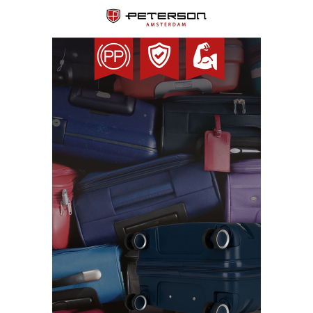 Valiză mare din polipropilenă, bleumarin, cu roți pivotante - Peterson PTR-PTN HPP-01-W-L-1747 [20]
