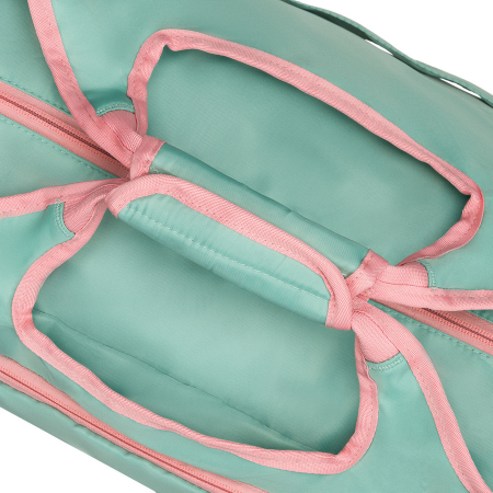Geantă de weekend roz și mentă cu compartiment termic pentru încălțăminte - Peterson PTR-PTN 24480 MINT-PINK [9]