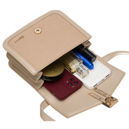 Geantă de damă bej cu închidere magnetică - Peterson PTR-PTN DALIA BEIGE [6]