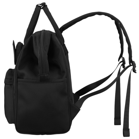 Rucsac de damă cu compartiment pentru laptop, fabricat din poliester negru - Peterson [10]