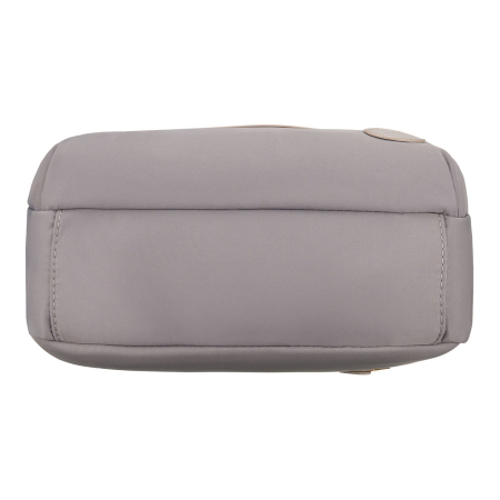 Geantă de damă gri din nailon cu închidere cu fermoar - Peterson PTR-PTN JN-13-0269 GRAY [15]