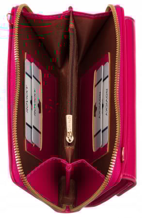 Mini poseta-portofel cu o curea lunga, detasabila - 4U Cavaldi PTR-M-18-1514 MAGENTA [6]