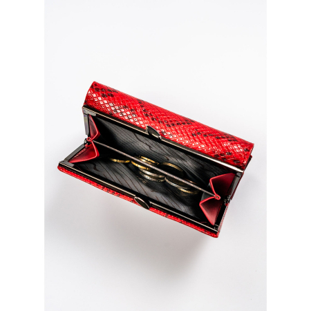 Portofel dama din piele Cavaldi PTR-PX23-DNH-BL-RED [7]