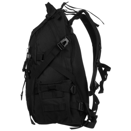Rucsac militar sport negru cu bretele reglabile - Peterson PTR-PTN BL075-8076 BLACK [4]