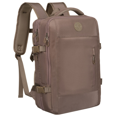 Oferte Speciale - Rucsac de călătorie bej cu port USB - Peterson PTR-PTN 24421-5081 BEIGE