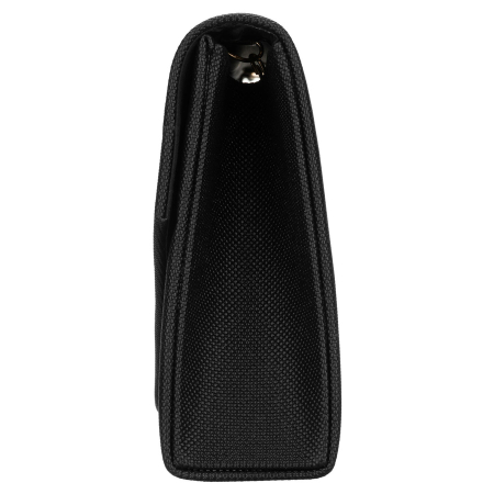 Geantă tip clutch neagră, strălucitoare, pentru femei, din material sintetic - Rovicky PTR-R-XS030-2-0849 BLACK [3]
