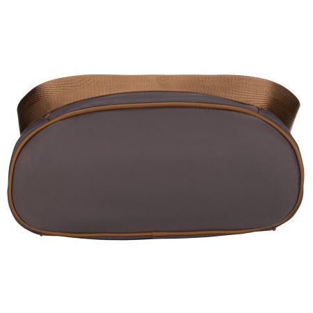 Rucsac gri de damă din nailon și piele ecologică cu curea detașabilă, compartiment unic - Peterson PTR-PTN JN-12-0238 GRAY [21]
