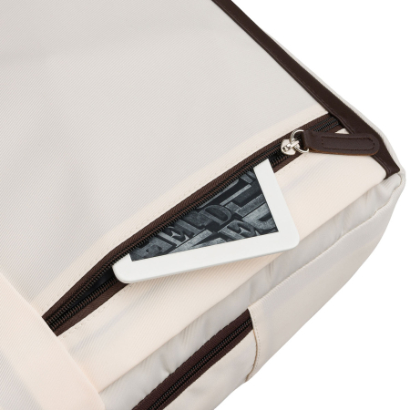 Rucsac de călătorie bej din poliester cu buzunar pentru laptop - Peterson [13]