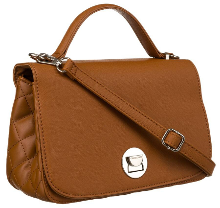  Handbags - Geantă de damă cu accesorii argintii - David Jones PTR-6835-1 CO
