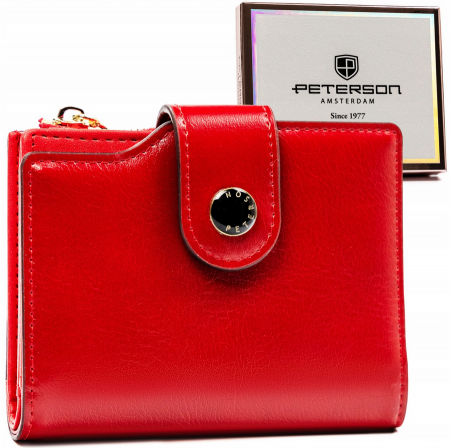 Portofele Dama - Portofel dama din piele Peterson PTR-PTN 012-F-5161 RE