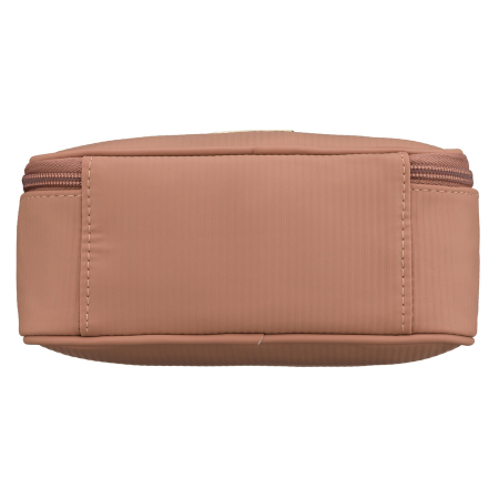 Geantă cosmetică cu un singur compartiment, din material sintetic, de culoare bej, prevăzută cu un mâner practic - Peterson PTR-PTN KOS-DA-10P BEIGE [8]