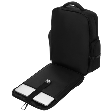 Rucsac de călătorie negru din poliester cu bretele reglabile - Peterson PTR-PTN HY243-7062 BLACK [14]