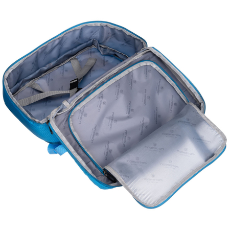 Rucsac de călătorie albastru din poliester cu bretele de umăr respirabile - Peterson PTR-PTN BOCIAN-6446 BLUE [11]