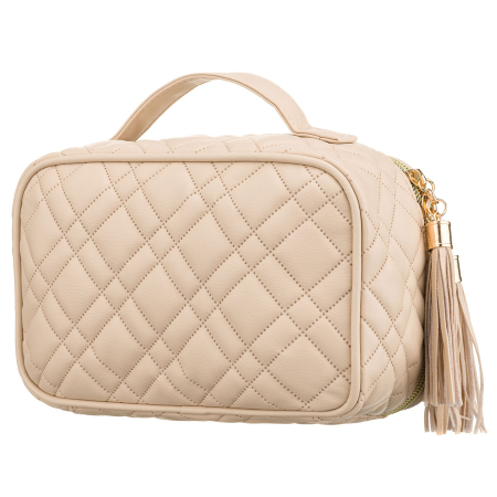 Geantă cosmetică cu un singur compartiment, din material sintetic, de culoare bej - Peterson PTR-PTN KOS-DA-10-3194 B [2]