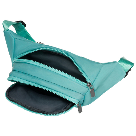 Geantă sport din poliester mentă, cu fermoar tip borseta - Peterson PTR-PTN POM-S01-3797 TUR [5]