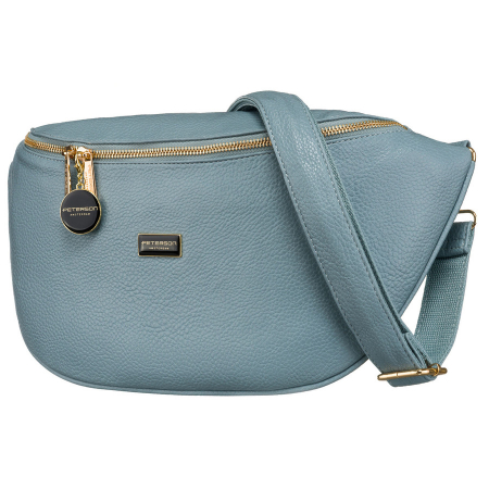 Geantă de damă albastră, geantă de umăr, geantă crossbody, din piele ecologică, Peterson PTR-PTN SSY-3-F19 BLUE [2]