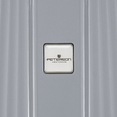 Valiză mare de călătorie gri cu carcasă impermeabilă - Peterson PTR-PTN PP-09-W-L-1587 G [14]