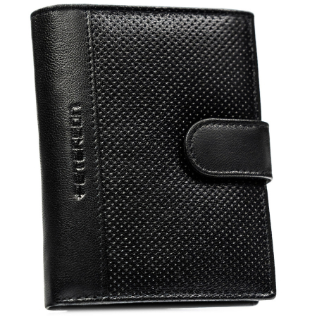 Portofel din piele naturala pentru barbati Peterson PTR-PTN N4L-DOT-9547 BL [1]