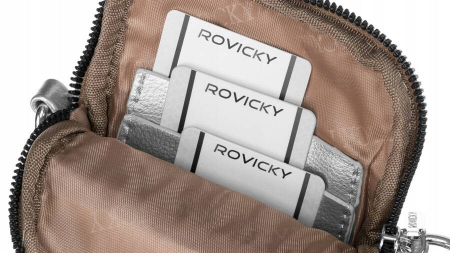 Mini geanta de dama din piele ecologica - Rovicky PTR-R-KP-10-HRH-4249 SIL [5]