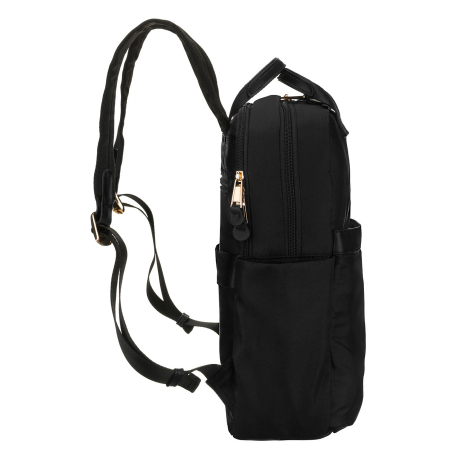 Rucsac de damă negru din nylon cu bretele reglabile - Peterson PTR-PTN JN-08-9980 BLACK [6]