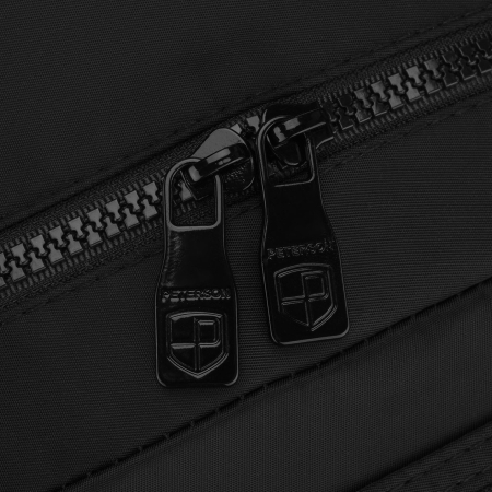 Rucsac practic, negru, pentru femei, din poliester, cu un singur compartiment - Peterson PTN CPY-06-2461 BLAC [7]