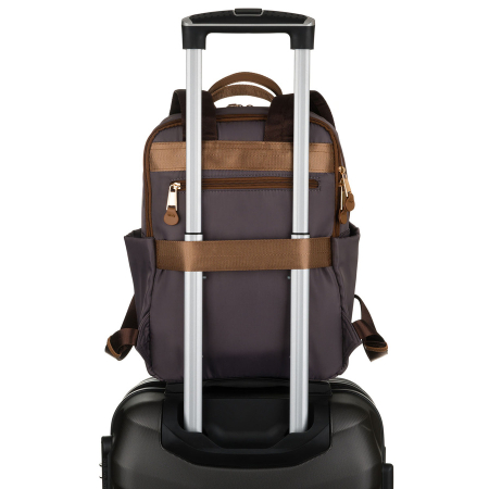 Geantă elegantă de damă din piele ecologică de culoare neagră - Peterson PTR-PTN MIS-08-2041 BLAC [2]