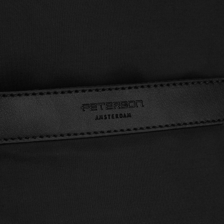 Rucsac de damă negru din nylon cu bretele reglabile - Peterson PTR-PTN JN-08-9980 BLACK [11]