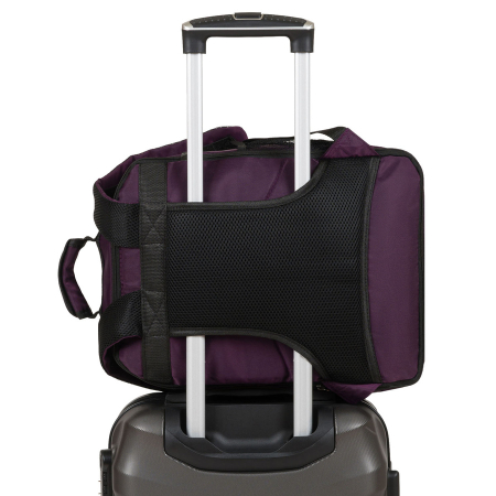 Rucsac de cabină violet, din poliester, cu două compartimente și fermoar - Peterson Weekender [6]