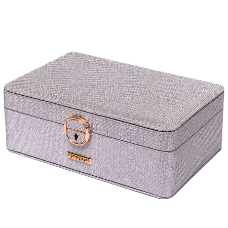 Cutie elegantă din argint cu zăvor și cheie - Peterson PTR-PTN SZK-08-3101 SILV [5]