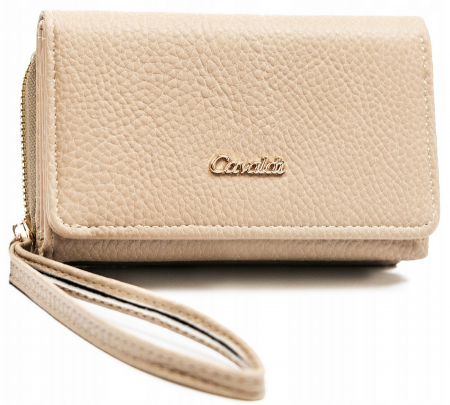 Portofele Dama - Portofel dama din piele Cavaldi PTR-2302-D8-8321 L.KHAKI