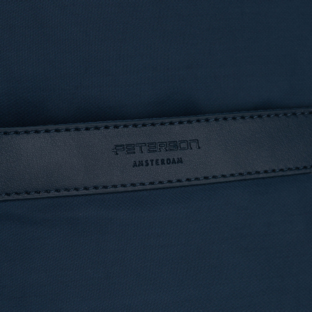 Rucsac de damă bleumarin din nylon cu bretele reglabile și închidere cu fermoar - Peterson PTR-PTN JN-08-9997 NAVY [10]