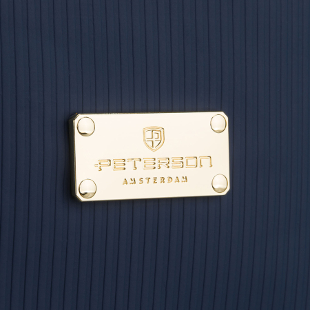 Geantă cosmetică din material sintetic bleumarin cu mâner practic - Peterson PTN KOS-DA-11P NAVY [5]