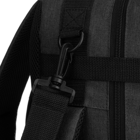 Rucsac negru din poliester, spațios și potrivit pentru călătorii, perfect pentru bagajul de mână - Peterson PTR-PTN SIKORKA-6460 BLA [10]