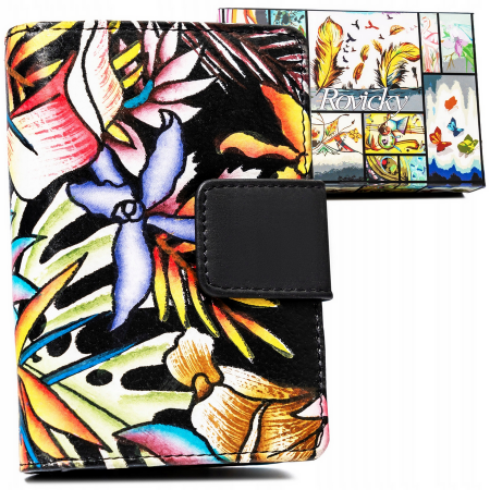  Wallets & Money Clips - Portofel dama din piele naturala Rovicky PTR-R-N109-ART-21-7163