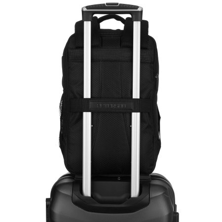 Rucsac de călătorie negru din poliester, perfect pentru bagajul de mână - Peterson PTR-PTN BOCIAN-6408 BLAC [5]