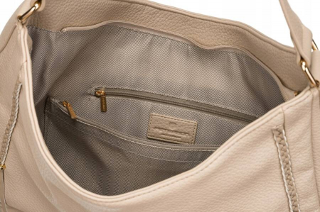 Geanta de dama incapatoare, urban, din piele ecologica - Peterson PTR-PTN 8044-1-9565 BE [5]