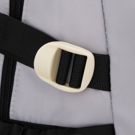 Rucsac școlar gri și negru din poliester cu husă suplimentară - Peterson PTR-PTN 8610-1334 GRAY [12]