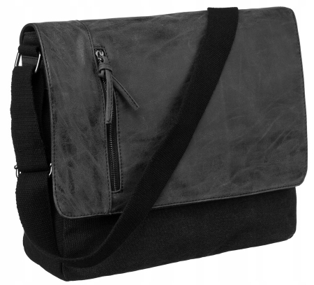 Torby, walizki i akcesoria podróżne  - Geantă din material pentru laptop de până la 12 inchi - Peterson PTR-PTN LAP-5426-2-1452