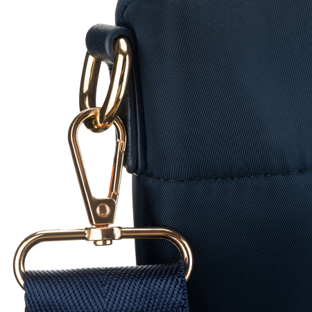 Geantă shopper bleumarin pentru femei cu închidere magnetică - Peterson PTR-PTN JN-10-0108 NAVY [14]