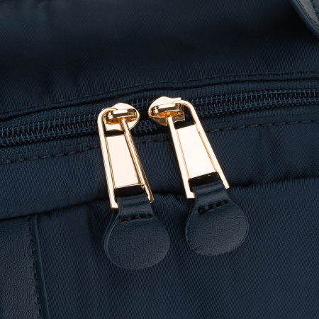 Rucsac de damă din nylon bleumarin cu mâner pentru prindere la valiză - Peterson PTR-PTN JN-09-0054 NAVY [11]