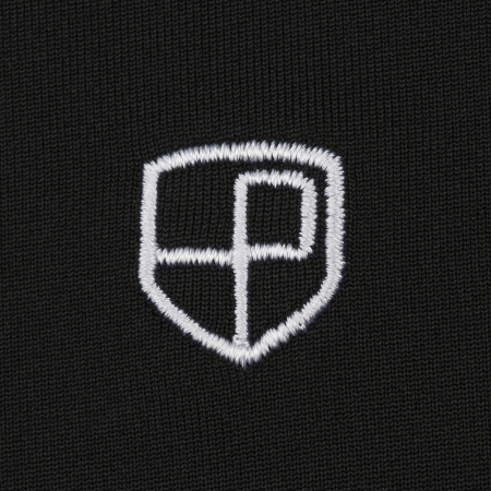 Tricou polo negru bărbătesc, croială regulată, mărimi de la M la XL - Peterson [6]