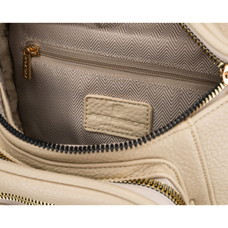 Geantă elegantă de damă din piele ecologică tip borseta - Peterson PTR-PTN MIS-08-2065 BEIG [5]