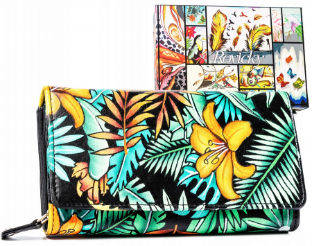  Wallets & Money Clips - Portofel dama din piele naturala Rovicky PTR-R-N22-ART-20-7101