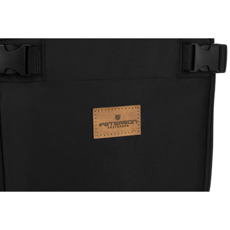 Rucsac de călătorie negru din poliester, perfect pentru bagajul de mână - Peterson PTR-PTN BIELIK-6491 BLAC [9]